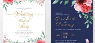 25 Desain Undangan Resepsi Pernikahan yang Menarik